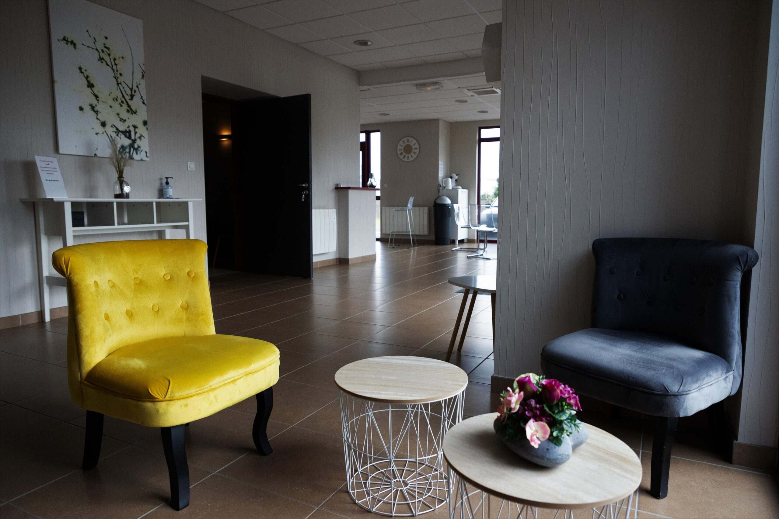 interieur du salon funeraire